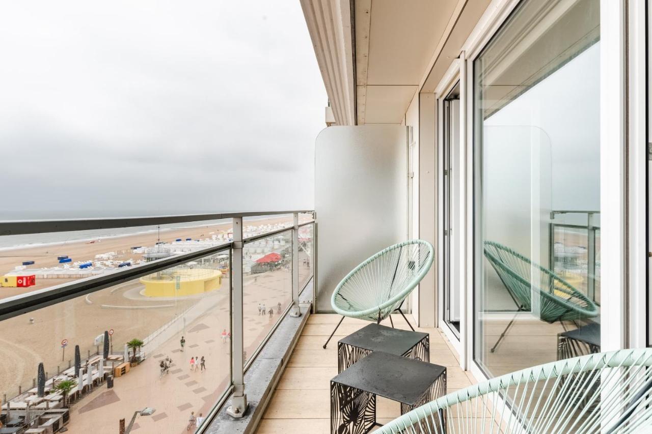 Luxueuze Suite Met Frontaal Zeezicht Knokke-Heist Exterior foto