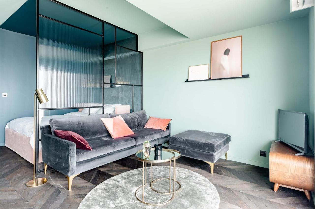 Luxueuze Suite Met Frontaal Zeezicht Knokke-Heist Exterior foto