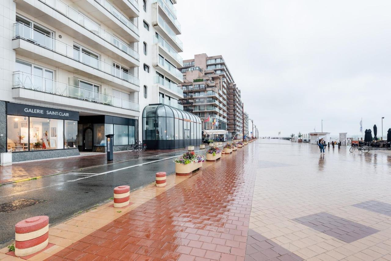 Luxueuze Suite Met Frontaal Zeezicht Knokke-Heist Exterior foto